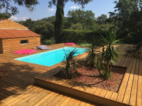 Villa contemporaine avec piscine au calme et sans vis-à-vis